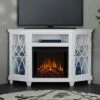 Lynette Corner Electric Fireplace TV Stand In White -electric fireplace Store 1750E W MZ 6aafc1ea 7787 4355 8f02 a0268415a0ce