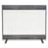 Pilgrim Single Panel Lanier Natural Iron Fireplace Screen -electric fireplace Store 18252 1000