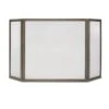 Pilgrim Ballard Embossed 3-Panel Screen, Burnished Brass -electric fireplace Store 18262 1000