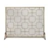 Pilgrim Madison Single Panel Screen, Burnished Brass