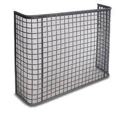 Pilgrim Manor Bowed Screen, Distressed Bronze