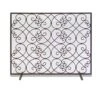 Pilgrim Abington Single Panel Screen, Distressed Bronze -electric fireplace Store 18321 1000
