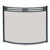 Pilgrim Single Panel Bowed Portfolio Fireplace Screen Matte Black 44-inW -electric fireplace Store 18443 1000 5f934e7e 68ba 4dce 86ea 4d6e55a49cf9