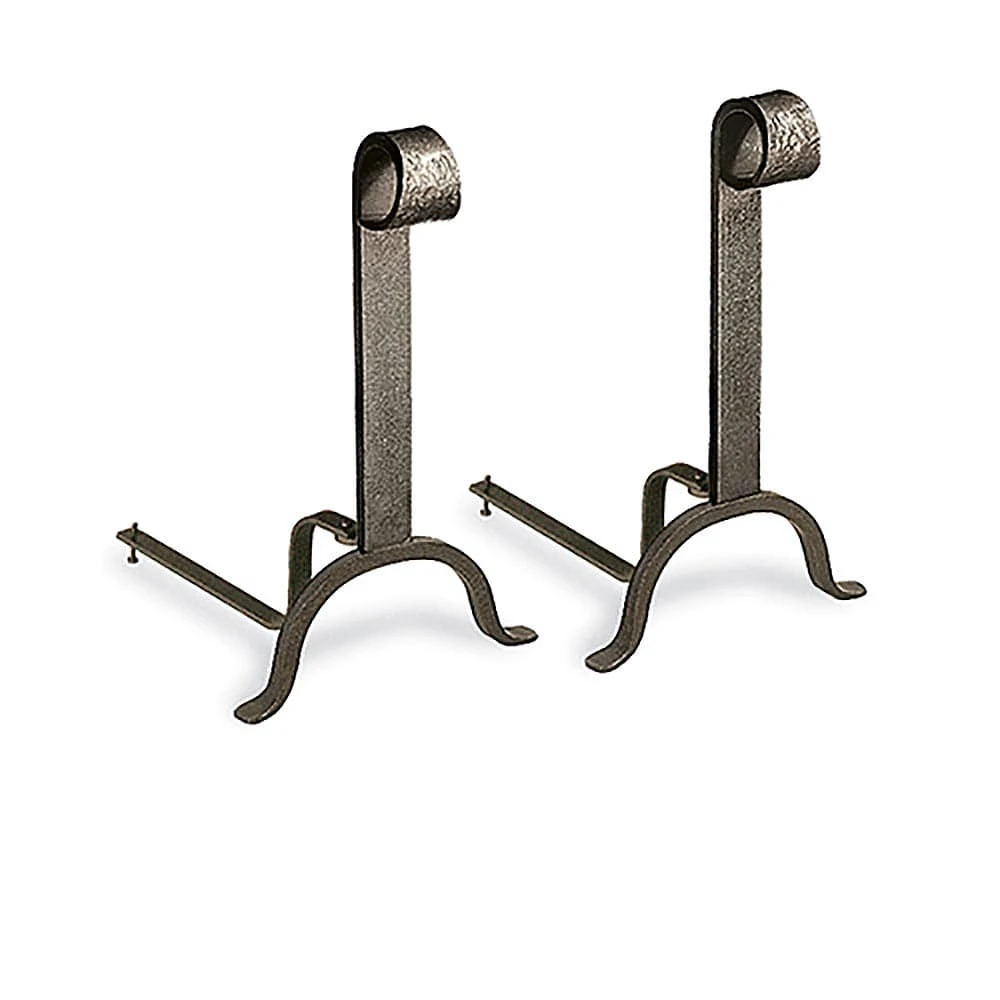 Pilgrim Colonial Andiron, Vintage Iron 1 Pilgrim Colonial Andiron, Vintage Iron