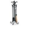 Pilgrim Victorian Fireplace Tool Set, Black -electric fireplace Store 19006 1000