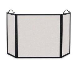 Pilgrim Traditional Straight Top 3-Panel Folding Screen