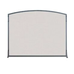 Pilgrim Flat Single Panel Screen, Black