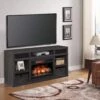 Greatlin Electric Fireplace Entertainment Center In Black Walnut -electric fireplace Store 26MMAS6064 NW07 Lifestyle d53e7c98 39d8 4909 8ed1 9485bf98a203
