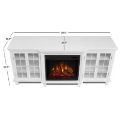 Marlowe Electric Fireplace TV Stand In White -electric fireplace Store 2770E W LA 177a79b7 29c6 4f2d bd32 ce210c02f2ad