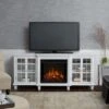 Marlowe Electric Fireplace TV Stand In White -electric fireplace Store 2770E W MZ 0e59c268 97b3 44e9 aa58 4892a3a06eed