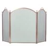 3 Fold Arched Antique Brass Fireplace Screen 4383-34 -electric fireplace Store 3 Panel Arched Antique Brass Fireplace Screen 4383 34 1000