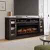 Hutchinson 70-in Electric FireplaceTV Stand In Oak Espresso 27 Hutchinson 70-in Electric FireplaceTV Stand In Oak Espresso -electric fireplace Store 42MM3115 PE91 Lifestyle Cropped