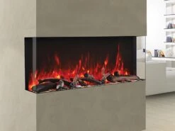Amantii TruView XL Series 50-in 3-Sided Linear Electric Fireplace