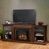 Frederick Electric Fireplace TV Stand In Chestnut Oak -electric fireplace Store 7740E Frederick CO 300