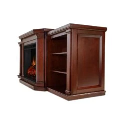 Valmont Electric Fireplace TV Stand In Dark Mahogany -electric fireplace Store 7930E Valmont DM Lg2 c90da48b 8473 457e 9bd4 86e8e630b1f8