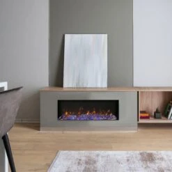 Amantii Panorama Series 50-In Slim Built-In Electric Fireplace -electric fireplace Store Amantii 50 Inch Panorama Large Crystals 4084bc7c 0b37 4a60 ac40 b3a0b58ea29c