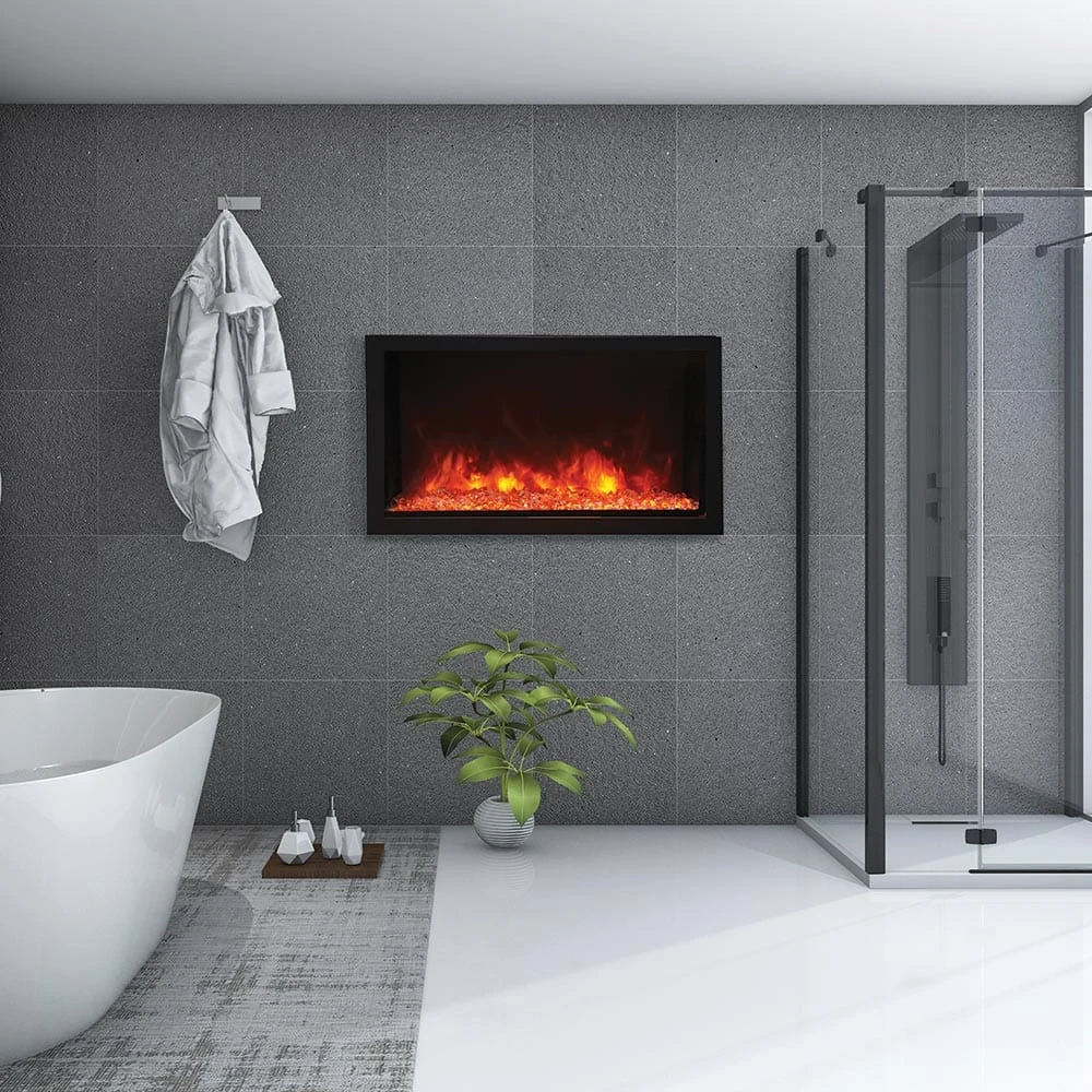 Amantii 40-in Panorama XT Smart Linear Electric Fireplace 2 Amantii 40-in Panorama XT Smart Linear Electric Fireplace - Image 2