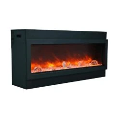 Amantii 72-in Panorama XT Smart Linear Electric Fireplace 22 Amantii 72-in Panorama XT Smart Linear Electric Fireplace -electric fireplace Store Amantii BI DEEP XT Media Glass Large Silo Angled 46548398 dec7 41f3 bed1 2ff4807fd797