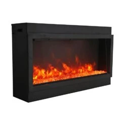 Amantii 72-in Panorama XT Smart Linear Electric Fireplace 24 Amantii 72-in Panorama XT Smart Linear Electric Fireplace -electric fireplace Store Amantii BI DEEP XT Media Glass Small Silo Angled f78205b4 01e9 4acb 8c2b e41c1826001b