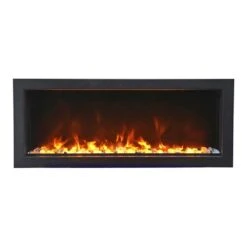 Amantii Panorama Series 30-In Extra Slim Built-In Electric Fireplace -electric fireplace Store Amantii Panorama XtraSlim BI 30 XTRASLIM Flame Color 1 6213bf28 1b5f 44fa a7a6 61019c68e05e