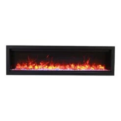 Amantii 88-in Symmetry Smart WiFi Enabled Built-In Linear Electric Fireplace 18 Amantii 88-in Symmetry Smart WiFi Enabled Built-In Linear Electric Fireplace -electric fireplace Store Amantii SYM 60 Symmetry Smart Glass Media Orange Flame Front Silo aab972e1 6c0b 45e0 b45b ec4762aa5439
