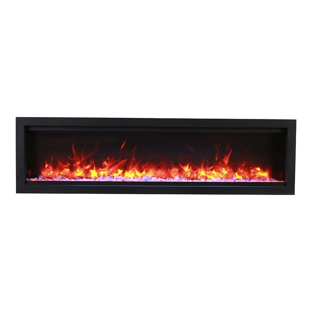 Amantii 88-in Symmetry Smart WiFi Enabled Built-In Linear Electric Fireplace 8 Amantii 88-in Symmetry Smart WiFi Enabled Built-In Linear Electric Fireplace - Image 8