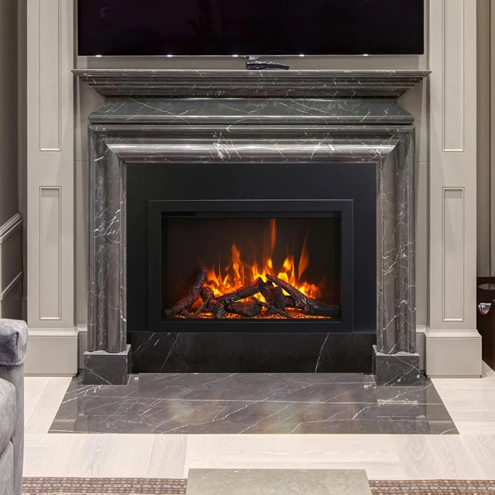 Amantii 33-In Traditional Bespoke Smart Built-In Electric Fireplace 1 Amantii 33-In Traditional Bespoke Smart Built-In Electric Fireplace