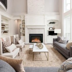 Amantii 33-In Traditional Bespoke Smart Built-In Electric Fireplace 39 Amantii 33-In Traditional Bespoke Smart Built-In Electric Fireplace -electric fireplace Store Amantii TRD 33 BESPOKE SERIES Lifestyle 2 f3d061b4 1520 4e3f a07f c9fc20f81679