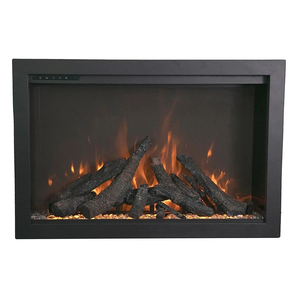 Amantii 33-In Traditional Bespoke Smart Built-In Electric Fireplace 19 Amantii 33-In Traditional Bespoke Smart Built-In Electric Fireplace - Image 19