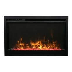 Amantii 33-in Traditional XtraSlim Smart WiFi Linear Electric Fireplace -electric fireplace Store Amantii Traditional XtraSlim TRD 26 30 33 XS Flame Color 1 feed4394 949f 46da b3c3 df83ff65ec9f