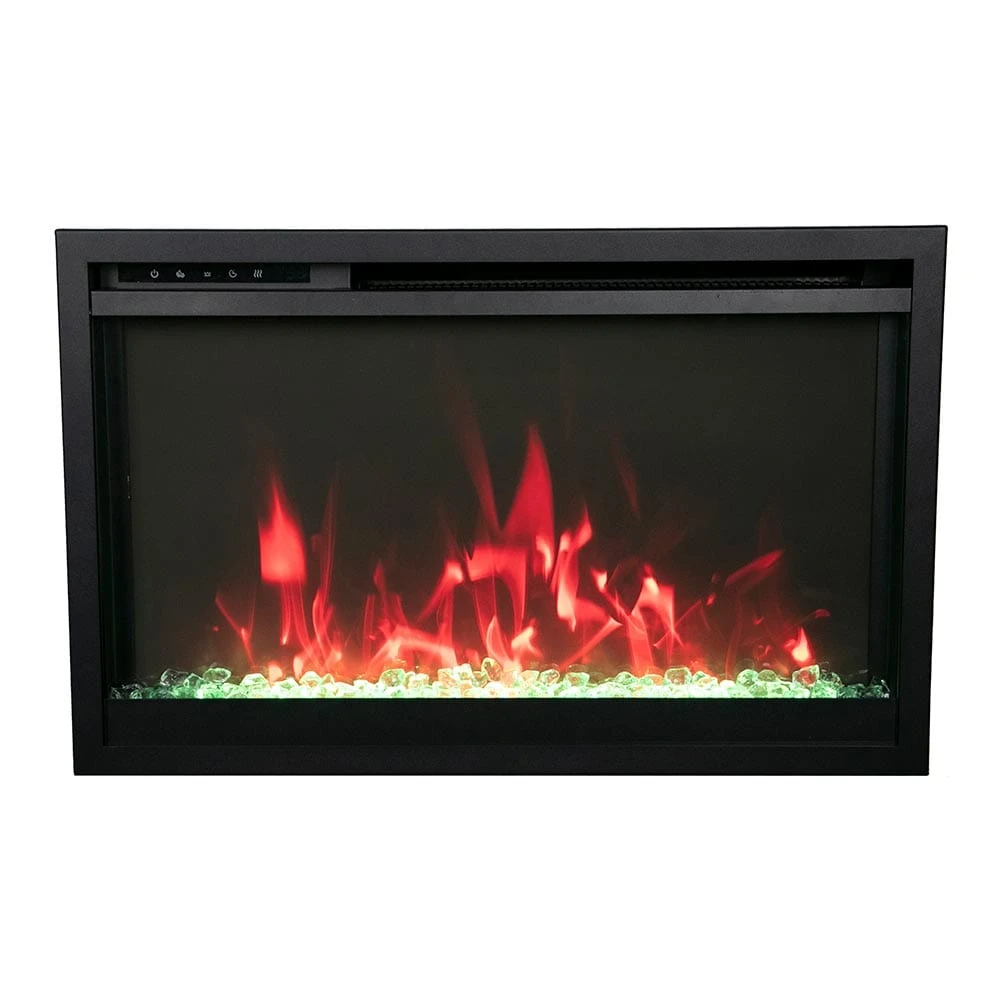 Amantii 30-in Traditional XtraSlim Smart WiFi Linear Electric Fireplace 6 Amantii 30-in Traditional XtraSlim Smart WiFi Linear Electric Fireplace - Image 6