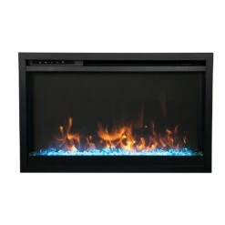 Amantii 33-in Traditional XtraSlim Smart WiFi Linear Electric Fireplace -electric fireplace Store Amantii Traditional XtraSlim TRD 26 30 33 XS Flame Color 6 64dab4fa 075f 4464 8f13 48ce053b1fb4
