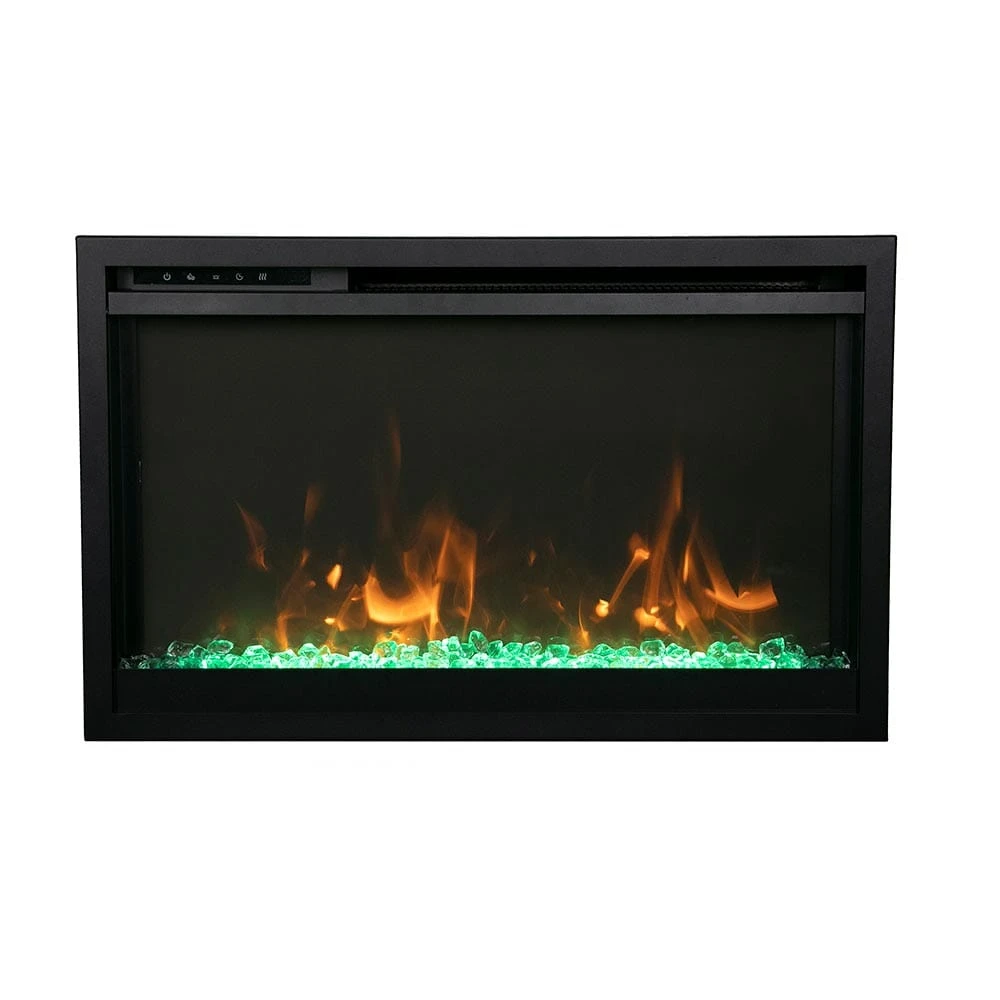 Amantii 30-in Traditional XtraSlim Smart WiFi Linear Electric Fireplace 10 Amantii 30-in Traditional XtraSlim Smart WiFi Linear Electric Fireplace - Image 10