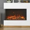 Amantii 40-in TruView Extra Tall Smart Linear Electric Fireplace -electric fireplace Store Amantii TruView Deep XT 40 TRV XT XL Close Cropped