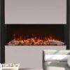 Amantii 60-in TruView Extra Tall Smart Linear Electric Fireplace 16 Amantii 60-in TruView Extra Tall Smart Linear Electric Fireplace -electric fireplace Store Amantii TruView Deep XT 60 TRV XT XL Close Cropped