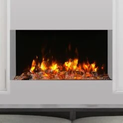 Amantii 30-in TruView Slim Linear Electric Fireplace