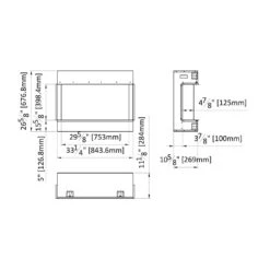Amantii 30-in TruView Slim Linear Electric Fireplace 19 Amantii 30-in TruView Slim Linear Electric Fireplace -electric fireplace Store Amantii TruView Slim 30 TRV SLIM Dimensions 254f1777 695c 49c3 9e37 4011ff0a1ffc