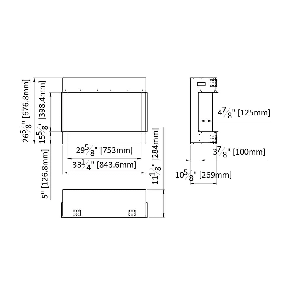 Amantii 30-in TruView Slim Linear Electric Fireplace 10 Amantii 30-in TruView Slim Linear Electric Fireplace - Image 10
