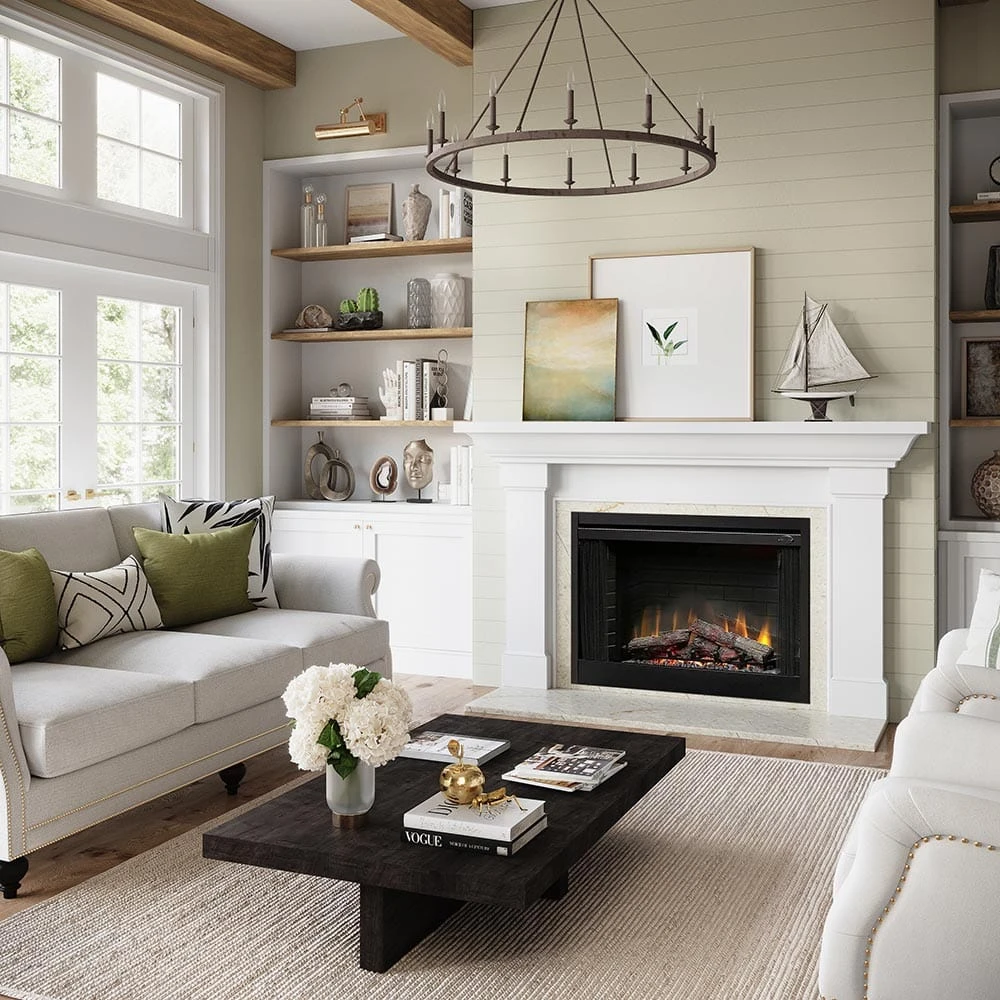 Dimplex 45-In Built-in Electric Fireplace 8 Dimplex 45-In Built-in Electric Fireplace - Image 8