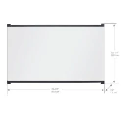 Dimplex 39-Inch Single Pane Glass Door (Firebox NOT Included) -electric fireplace Store BFGLASS39BLK Dimensions 0ee47ef8 b5fe 4a4b 91bd 136d6edd4d01