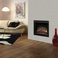 Dimplex 33-In LED In Wall Electric Fireplace -electric fireplace Store BFSL33 Lifestyle Installed 3
