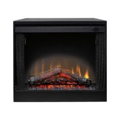 Dimplex 33-In LED In Wall Electric Fireplace -electric fireplace Store BFSL33 No Trim No Door Silo