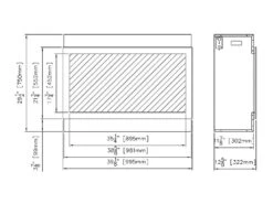 Amantii Panorama Series Indoor/Outdoor 40-In Deep XT Built-In Electric Fireplace 7 Amantii Panorama Series Indoor/Outdoor 40-In Deep XT Built-In Electric Fireplace -electric fireplace Store BI 40 DEEP XT LA a571c00c 36b5 403d 8839 72115abdf3c2