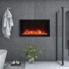 Amantii Panorama Series Indoor/Outdoor 40-In Deep XT Built-In Electric Fireplace -electric fireplace Store BI 40 DEEP XT MZ