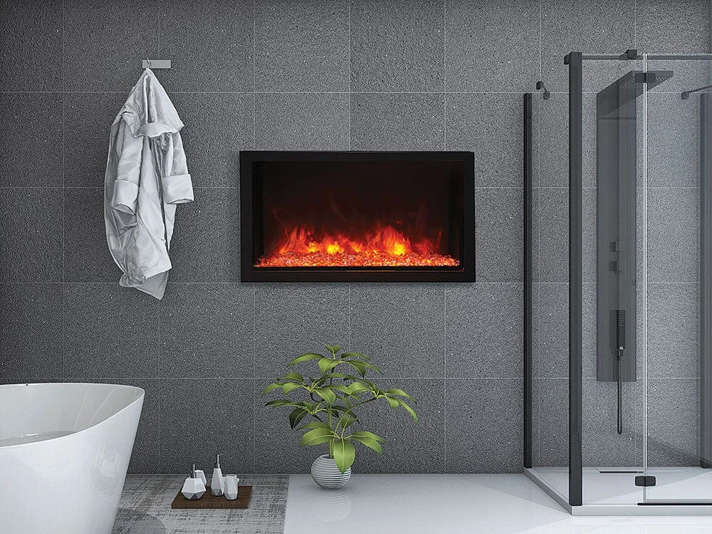 Amantii Panorama Series Indoor/Outdoor 40-In Deep XT Built-In Electric Fireplace 1 Amantii Panorama Series Indoor/Outdoor 40-In Deep XT Built-In Electric Fireplace