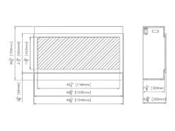 Amantii Panorama Series Indoor/Outdoor 50-In Deep XT Built-In Electric Fireplace -electric fireplace Store BI 50 DEEP XT LA 1b4893ad 5535 49bb bfac 1fab14a6aaed