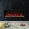 Amantii Panorama Series Indoor/Outdoor 60-In Deep XT Built-In Electric Fireplace