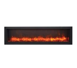 Amantii Panorama Series 60-In Slim Built-In Electric Fireplace -electric fireplace Store BI 60 SLIM Silo 1