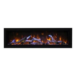 Amantii Panorama Series Indoor/Outdoor 72-In Deep XT Built-In Electric Fireplace -electric fireplace Store BI 72 DEEP XT MZ2