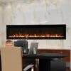 Amantii Panorama Series 72-In Slim Built-In Electric Fireplace -electric fireplace Store BI 72 SLIM MZ
